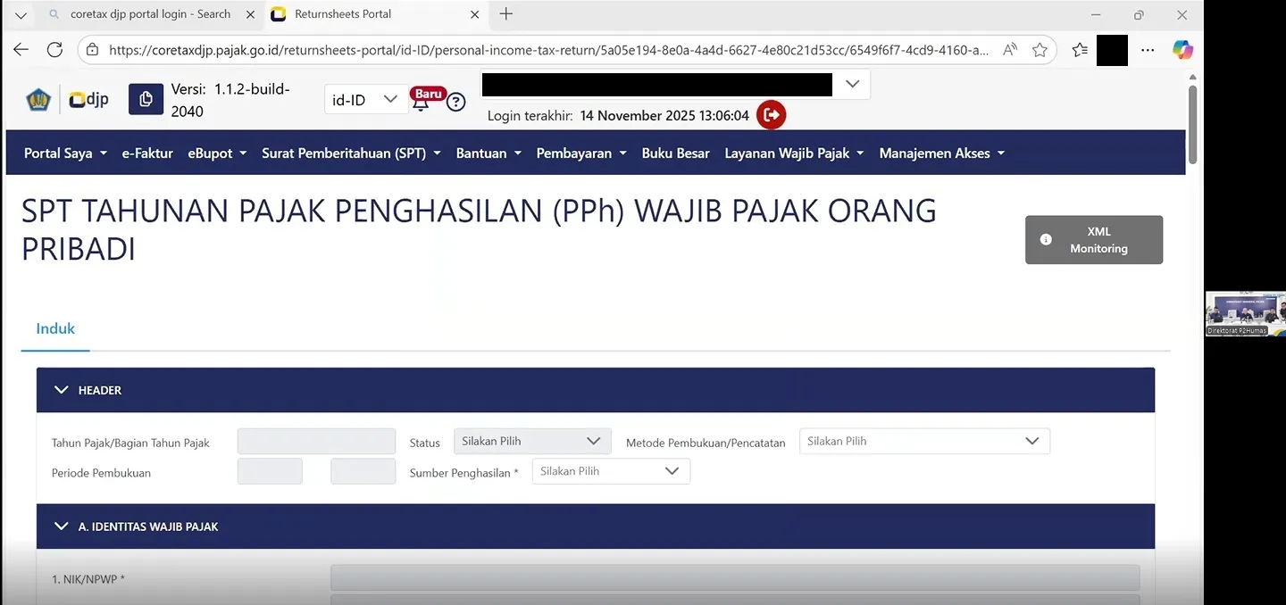 40 Ribu Pegawai Kemenkeu Ikuti Simulasi Nasional Pengisian Spt Di Coretax