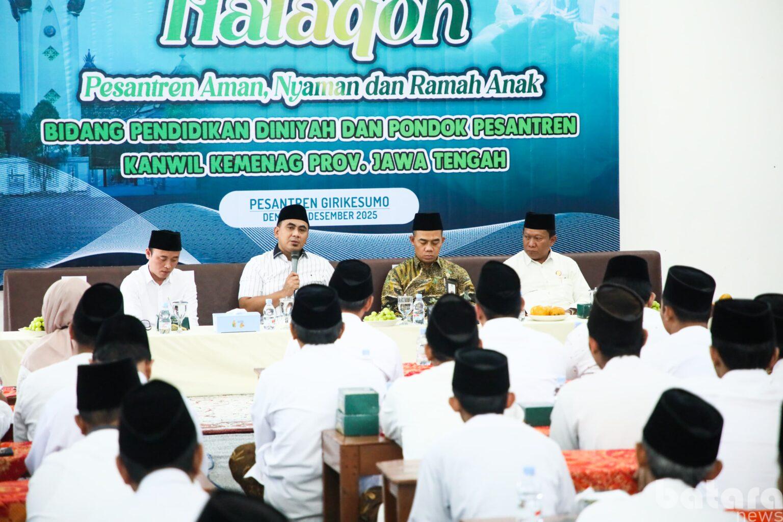 Darurat! Wagub Jateng: Pesantren Wajib Aman dari Bullying & Tekanan Mental