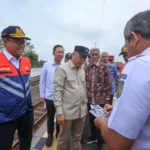 Rel Grobogan Rawan Banjir Berulang, Menhub & Sekda Tinjau Solusi Permanen