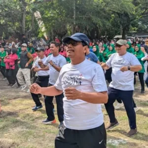 Rembang Geliat: Senam Bersama Bupati Hidupkan Pantai Kartini!