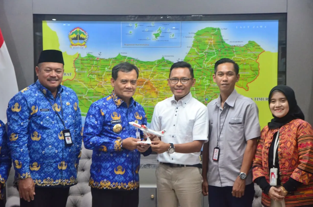 Jateng Makin Terhubung! Lion Group Buka Rute Baru, Gubernur Luthfi Sambut