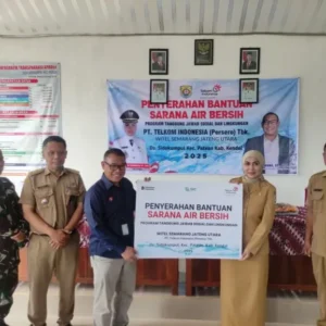 Bupati Kendal & Telkom Sinergi, Warga Sidokumpul Nikmati Air Bersih!