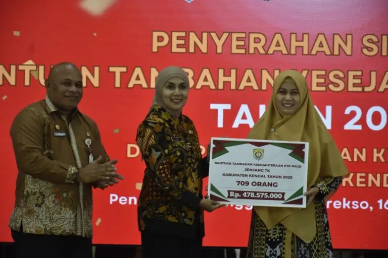 Bantuan Rp225 Ribu/Bulan! Kendal Tingkatkan Kesejahteraan 1.535 Guru PAUD