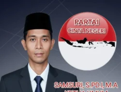 Samsuri Dideklarasikan sebagai Calon Presiden RI 2029 oleh Partai Cinta Negeri