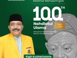 ​Satu Abad Nahdlatul Ulama, Sigit Kushariyanto: Terus Kawal Peradaban Mulia untuk Indonesia