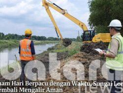 Enam Hari Berpacu dengan Waktu, Sungai Loro Kembali Mengalir Aman