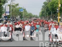 Revolusi Senyap di Kota Migas: 200 Becak Listrik Meluncur, Sentuhan Pribadi Presiden Menggerakkan Harapan Wong Cilik