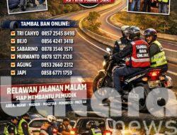 Layanan Tambal Ban Online dan Relawan Jalanan Siap Bantu Pemudik di Wilayah Madiun Raya