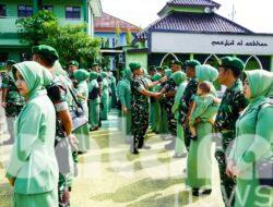 Periode 1 April 2026, 52 Prajurit Kodim Bojonegoro Naik Pangkat