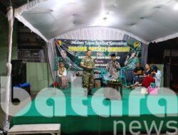Malam Lepas Sambut Danramil Sukosewu Berlangsung Hangat Meski Di selimuti guyuran Hujan Rintik