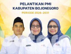 Pelantikan PMI Kabupaten Bojonegoro Periode 2026–2031 Resmi Digelar, Ketua Baru Tegaskan Komitmen Kemanusiaan